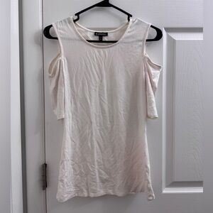 Express Women's Off-Shoulder Blouse - Cream